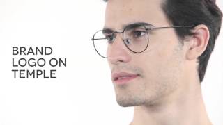 Ray Ban RX3447V Round Metal Eyeglasses Review  SmartBuyGlasses [upl. by Sanalda288]