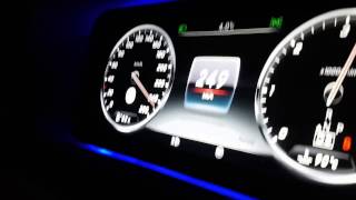 Mercedes S350d BlueTec 0 Top speed acceleration HD [upl. by Llyrat189]