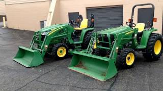 John Deere 3032e vs 3033r Tractor Comparison [upl. by Shari619]