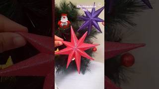 christmasdecoration christmasdecor star christmasornament christmastreeornaments shorts [upl. by Dowell]