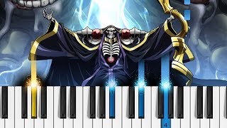 Overlord III Opening  quotVORACITYquot  Piano Tutorial [upl. by Eiddet62]