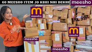 60 Meesho Huge Trendy  Rondom  Haul 🤭  Omg 😰 Kya Mangwaya Tha Kya Bheja Hai 😭  Under Rs [upl. by Klarrisa785]