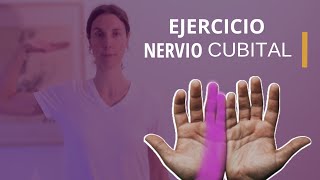 ESTIRAMIENTO y MOVILIZACIÓN nervio CUBITAL Fisioterapia  Fisiokorb [upl. by Oirram]