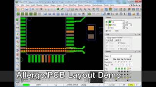 Allergo PCB Layout Demo [upl. by Acinahs]