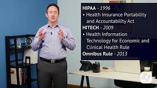 The History of HIPAA  HIPAA Training Video [upl. by Nnylkoorb568]