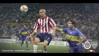 Goles chivas 40 Boca Historico partido de ida y golazos [upl. by Fulks]