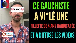 Le gauchiste PierreAlain Cottineau agresse une fillette de 4 ans handicapée et diffuse les vidéos [upl. by Aneem]