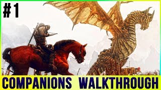 Skyrim Companions Walkthrough Part 1 [upl. by Nagar812]