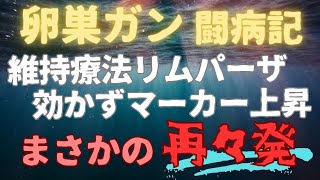 【卵巣がん・闘病記】vol40 再発抗がん剤終了からの維持療法リムパーザ服用…も、上がり続ける腫瘍マーカー [upl. by Kathlene]