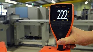 How to Measure Dry Film Thickness using an Elcometer 415 Paint Thickness Gauge [upl. by Godred]