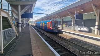 Trains and Supertram at Rotherham Central 29424 [upl. by Zia]