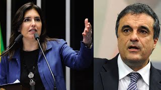 Senadora Simone Tebet arrasa e repudia José Eduardo Cardozo veja [upl. by Glynias]