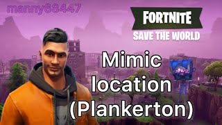 Finally found a Mimic Fortnite Save the World Plankerton 34 power level [upl. by Sherrod]