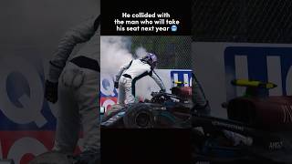 Bottas vs Russel big crash 💥🥶 f1shorts f1 carcrash [upl. by Rafaelof]