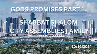 CITY ASSEMBLIES PODCAST  GODS PROMISES PART 1 [upl. by Page]