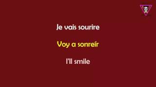 Comme Dhabitude  M Pokora Paroles Letra Lyrics [upl. by Yoshio]