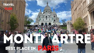 Montmartre Paris  Travel Vlog  2024 [upl. by Ainotna]