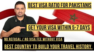 Morocco 🇲🇦 VISA Information  Morocco Visa for Pakistani Passport  Morocco Visa Requirements [upl. by Anehsuc]