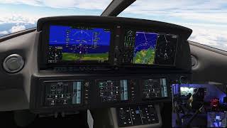 Sardinia to Majorca in Cirrus Vision Jet SF50 in VR [upl. by Nathanial]