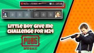 leather boy give me M24 challenge in pubg pubgmobile bgmi [upl. by Ule]