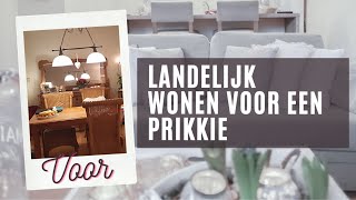 Landelijk Wonen Voor Een Prikkie  Binnenkijken Landelijk Interieur [upl. by Clerk]