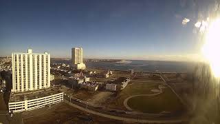 Todays 11032024 Atlantic City Sunrise from Absecon Lighthouse [upl. by Meletius649]