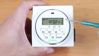 BNLINK 7 Day Heavy Duty Digital Programmable Timer FD60U6 [upl. by Niwde]