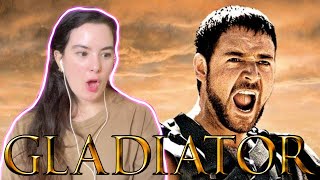 GLADIATOR 2000 MOVIE REACTION FIRST TIME WATCHING PART 1 [upl. by Trace]