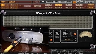 MAUDIO Fast Track  Configurazione con AmpliTube 3 [upl. by Kciwdahc]