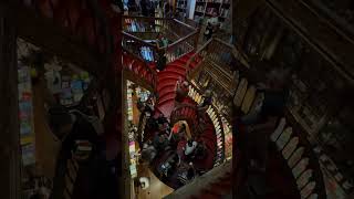 Livraria Lello  Porto Portugal portugal porto dicasdeviagem viagem viajar livraria [upl. by Ninehc]