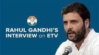 Rahul Gandhis Interview with ETV on April 22 2014 [upl. by Gonick]