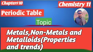 lec2 Metals and Non Metals Video  Properties and Uses  What are metals non metals metalloids [upl. by Aret]