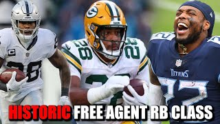 Exploring the HISTORIC Free Agent Running Back Market for the Minnesota Vikings Ty Chandler is RB1 [upl. by Justicz]