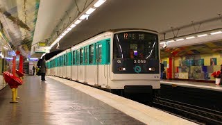 Cabine Metro RATP Ligne 12  Mairie dIssyFront Populaire [upl. by Suivatram]