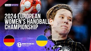 Germany vs Ukraine  European Womens Handball Championship  112924  beIN SPORTS USA [upl. by Irrot430]