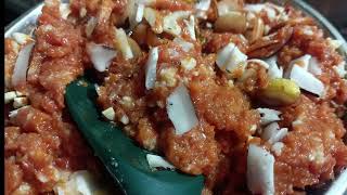 Gajar Ka Halwa RecipeSimple and Delicious Gajar HalwaCarrot Halwa RecipeEasy Indian Dessert [upl. by Copland]