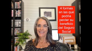 4 formas en las que podría perder su beneficio del Seguro Social [upl. by Assenav458]