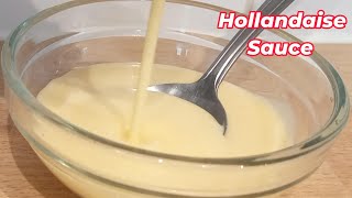 Easy hollandaise sauce hollandaisesauce [upl. by Boles72]