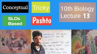 Competition and Predation class 10 biology in Pashto [upl. by Dorcas]