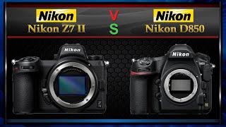 Nikon Z7 II vs Nikon D850 Comparison Video Spec Comparison [upl. by Pelson]