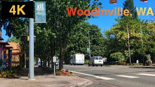 Downtown Woodinville WA Driving Tour in Summer 2022 [upl. by Brittany]