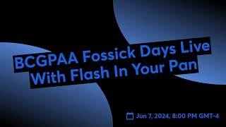 BCGPAA Fossick Days Live With Flash In Your Pan [upl. by Laynad]