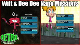 Wilt amp Dee Dee Nano Missions  Retrobution Fusionfall [upl. by Kopple946]