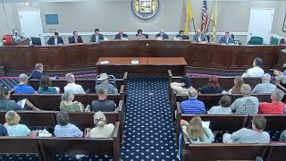 ParsippanyTroy Hills Town Council Meeting  July 25 2023 [upl. by Atsillak451]