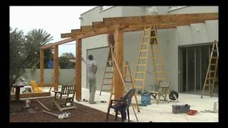 Dome4Home Pergola Gazebo Decks  דום4הום [upl. by Inilahs508]