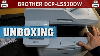 BROTHER DCPL5510DW 🖨️ Unboxing [upl. by Rihana]