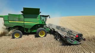 Wheat Harvest in the Palouse [upl. by Ranitta]