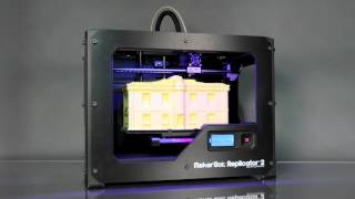 MakerBot Replicator 2  Desktop 3D Printer  How It Works [upl. by Paris]