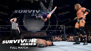 FULL MATCH  Team Triple H vs Team Umaga – 4on5 Handicap Survivor Series Elimination Match [upl. by Mirielle]