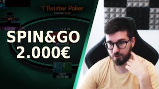 Jugando SPINampGO por 2000€ y 1000€ 3  Molina  FormaPoker [upl. by Enelrihs]